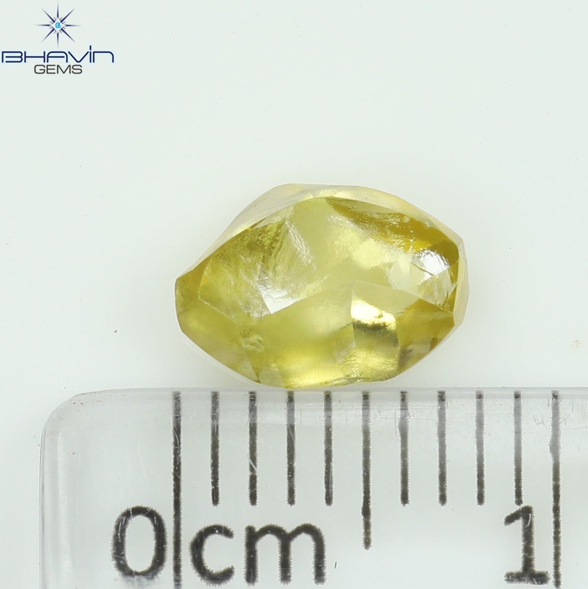 0.49 CT ラフシェイプ ナチュラル ダイヤモンド ピンク色 I3 クラリティ (4.90 MM)