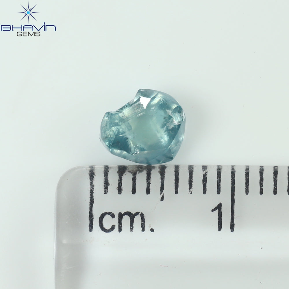 0.49 CT ラフシェイプ ナチュラル ダイヤモンド ピンク色 I3 クラリティ (4.90 MM)
