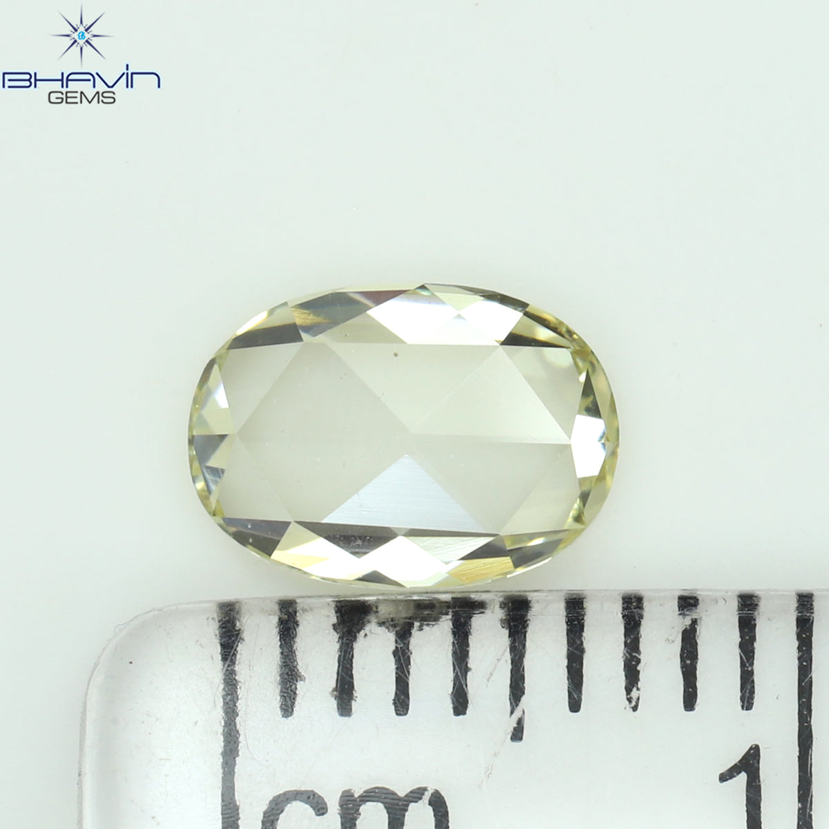 0.87 CT Natural Oval Diamond Intense Yellow Color Clarity VS2 (7.48 MM)