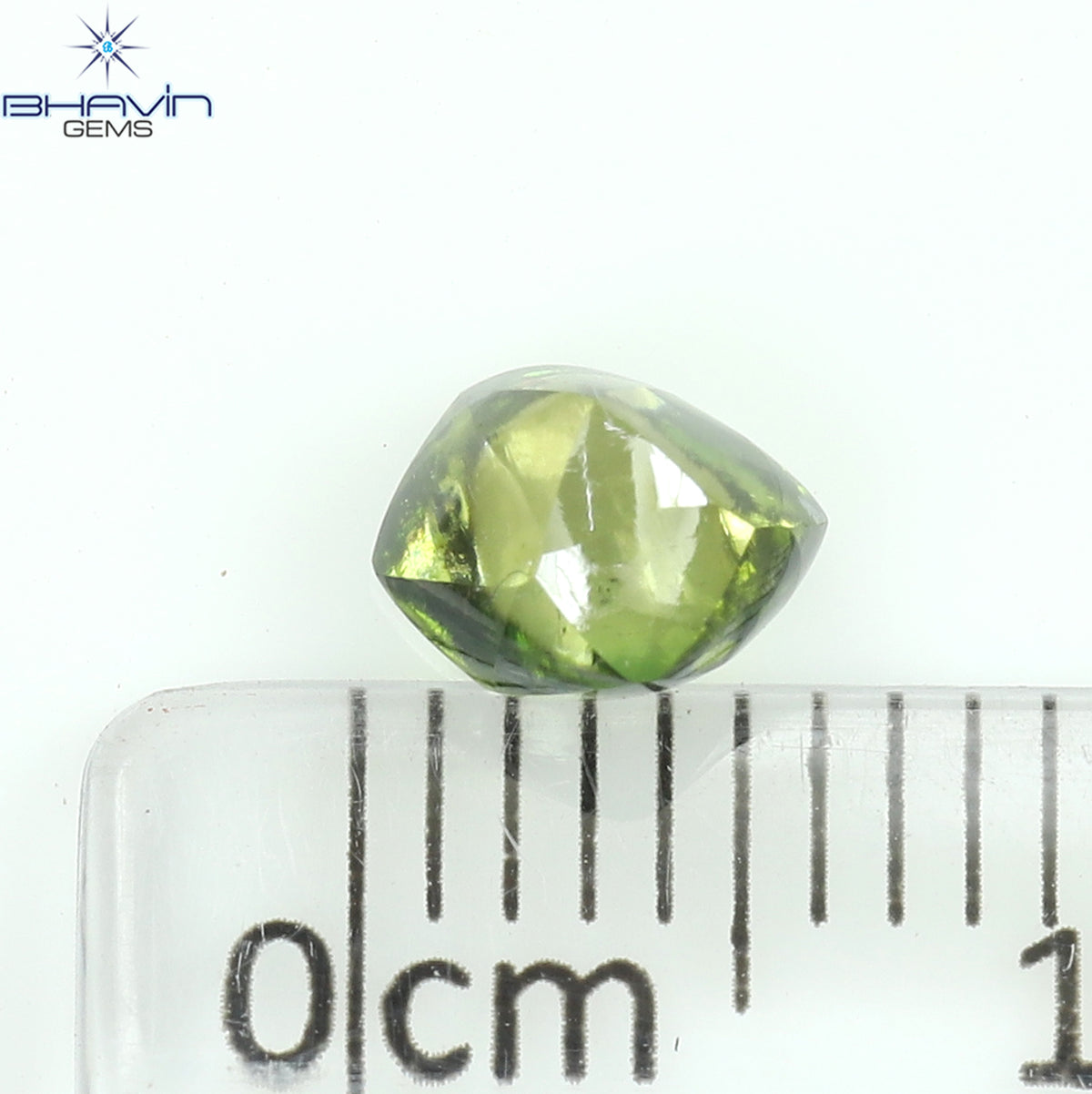 0.49 CT ラフシェイプ ナチュラル ダイヤモンド ピンク色 I3 クラリティ (4.90 MM)