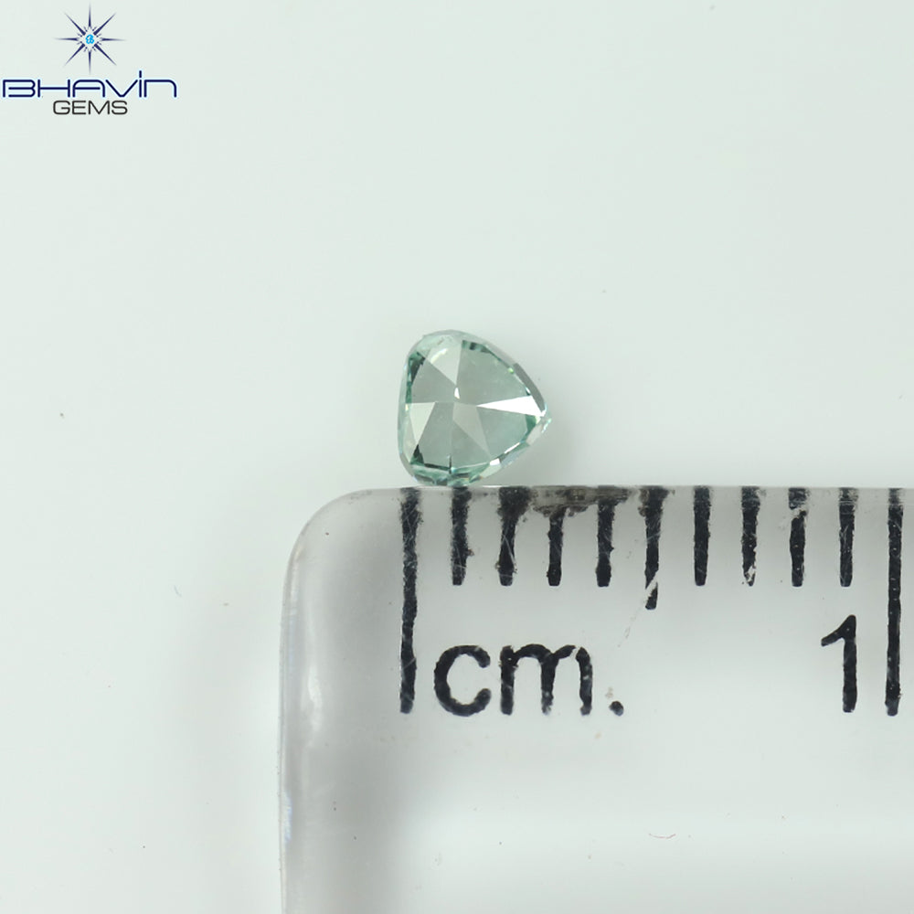 0.27 CT ハート シェイプ ナチュラル ルース ダイヤモンド ピンク色 VS2 クラリティ (4.40 MM)
