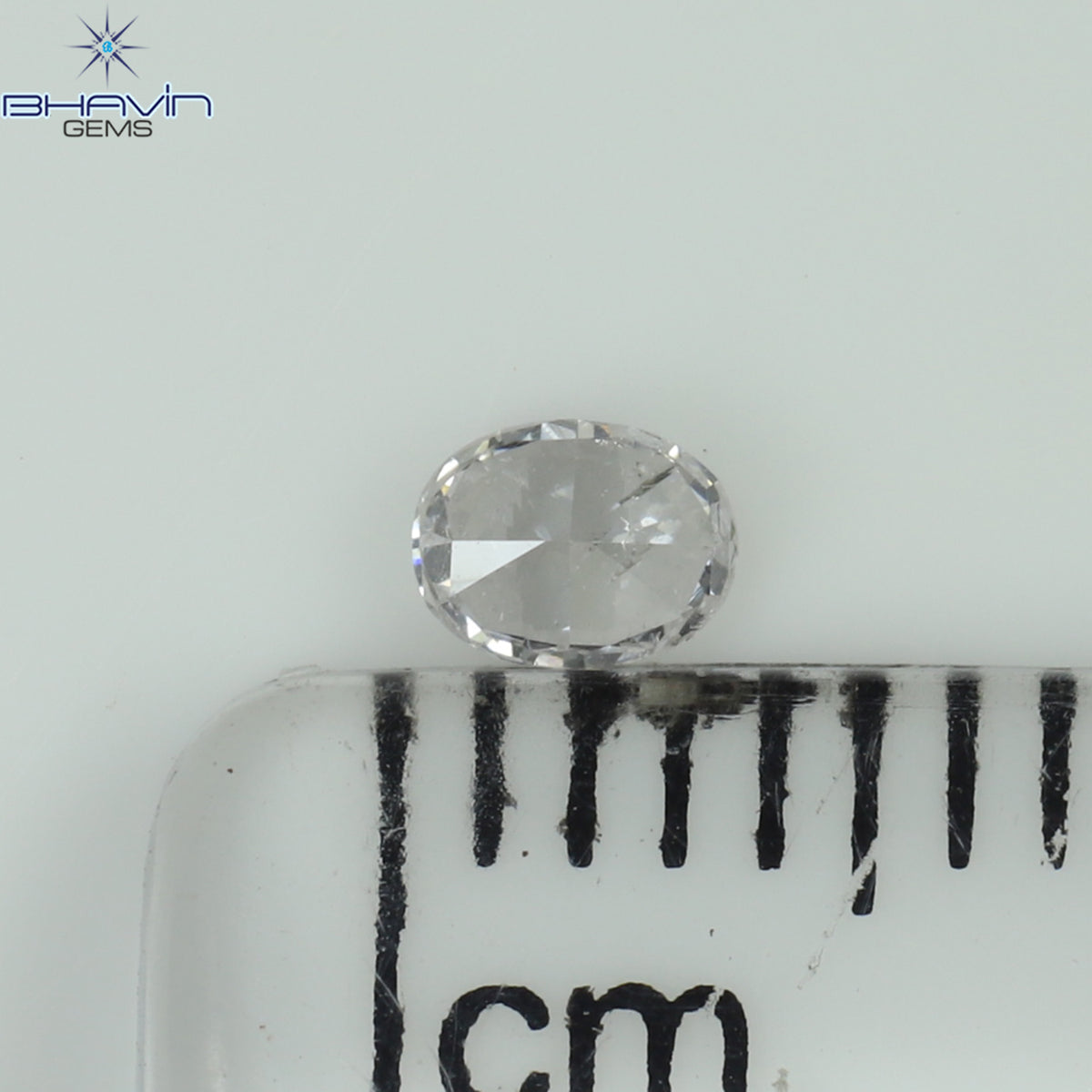0.12 CT Natural Oval Diamond Pink Color Clarity SI1 (3.50 MM)