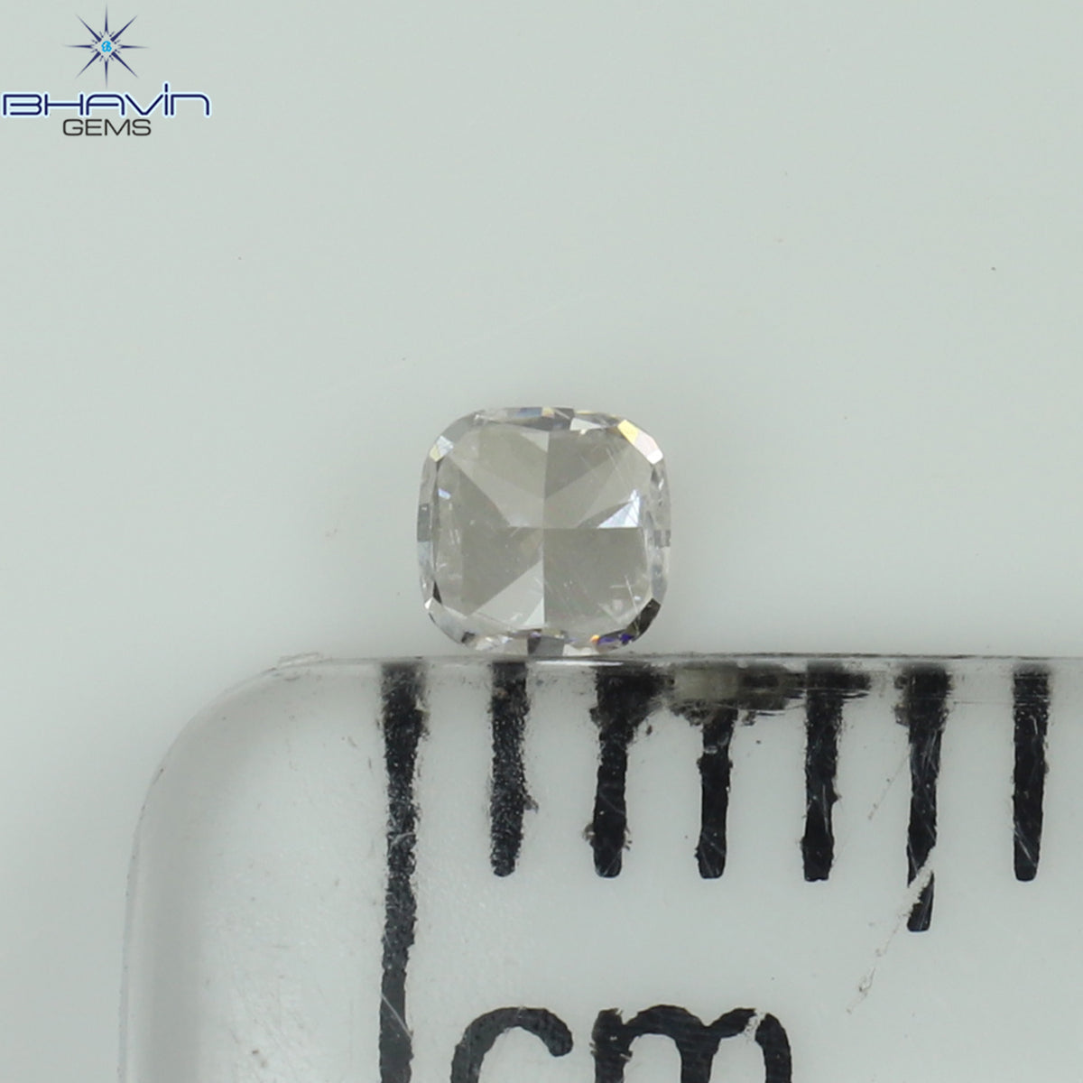 0.09 CT Natural Cushion Diamond Pink Color Clarity SI1 (2.44 MM)