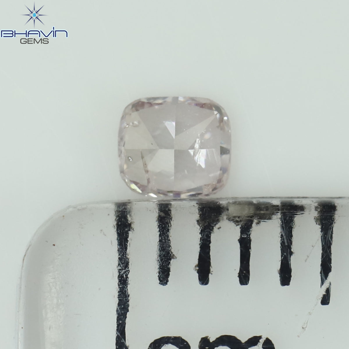 0.10 CT Natural Cushion Diamond Pink Color Clarity SI2 (2.80 MM)