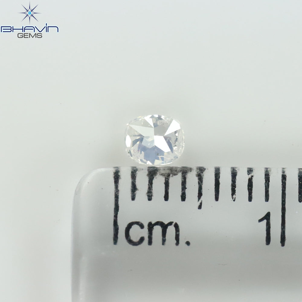 0.07 CT クッション シェイプ 天然ダイヤモンド ピンク色 I1 クラリティ (2.42 MM)