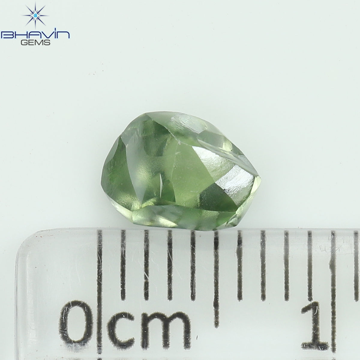 0.49 CT ラフシェイプ ナチュラル ダイヤモンド ピンク色 I3 クラリティ (4.90 MM)