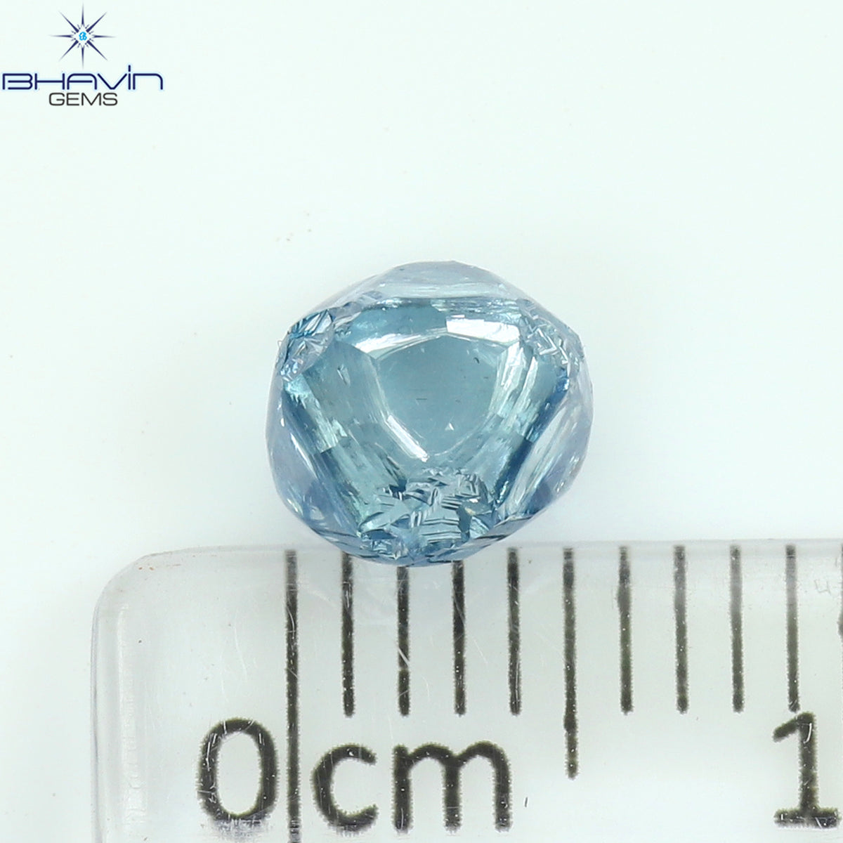 0.49 CT ラフシェイプ ナチュラル ダイヤモンド ピンク色 I3 クラリティ (4.90 MM)