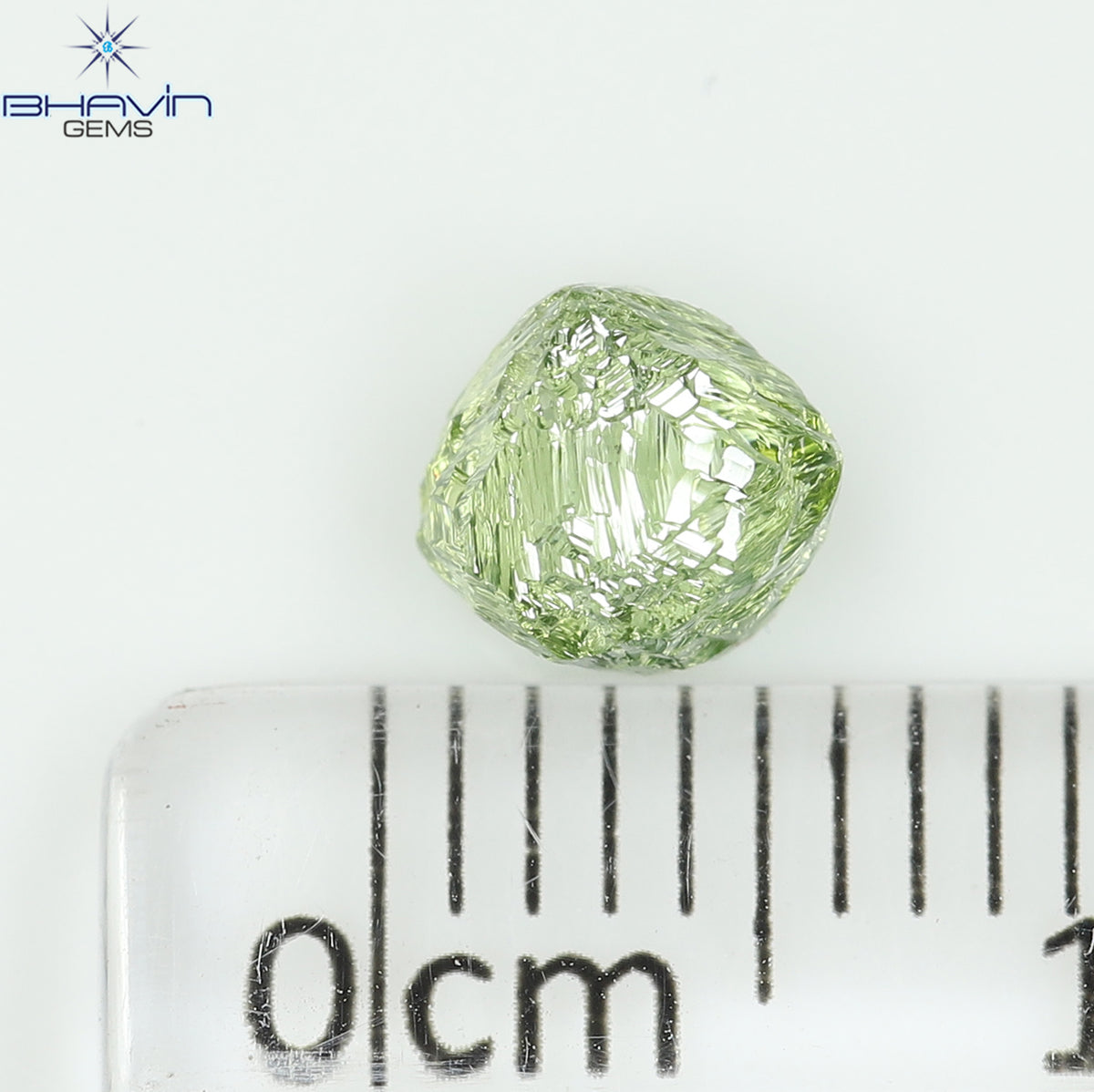 0.49 CT ラフシェイプ ナチュラル ダイヤモンド ピンク色 I3 クラリティ (4.90 MM)