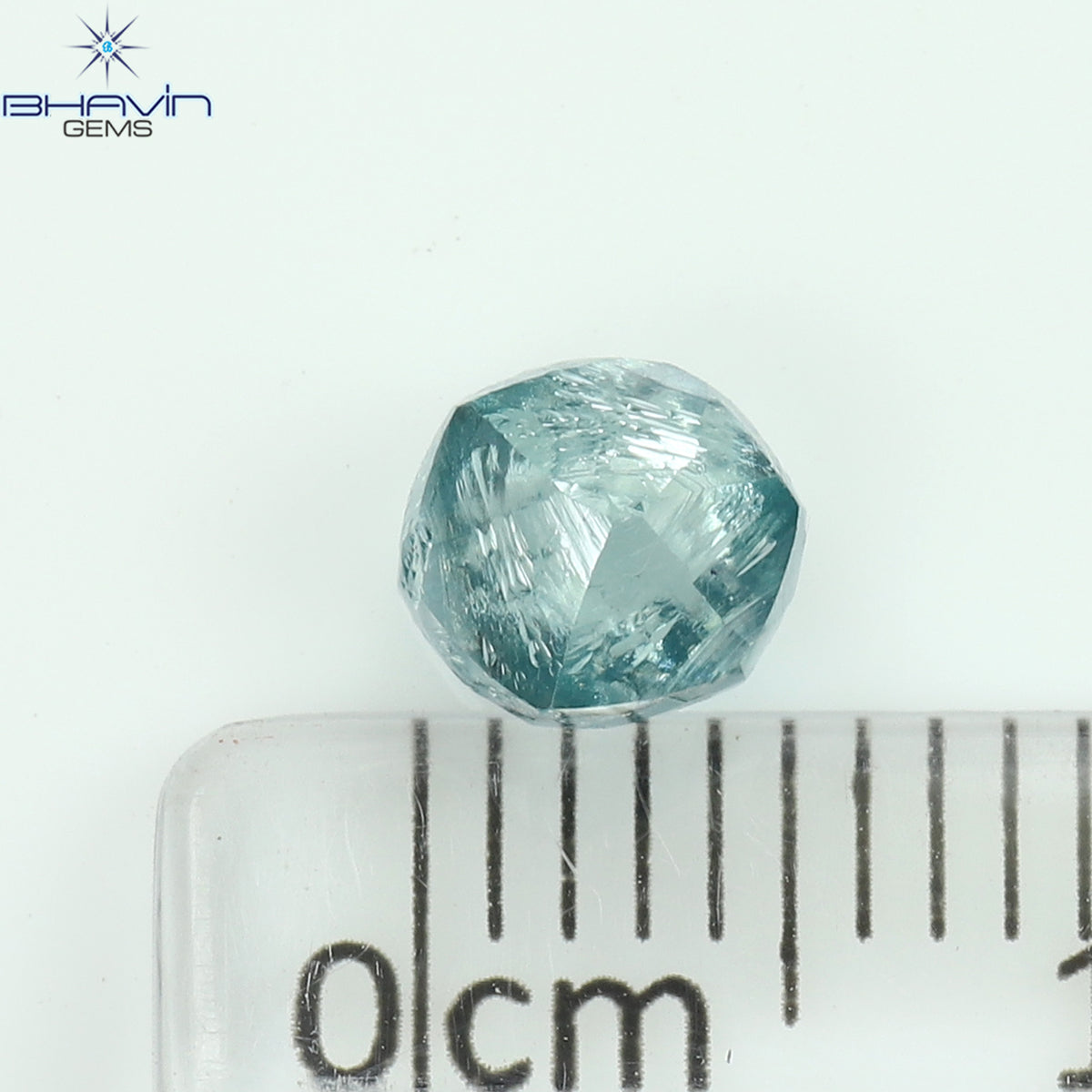 0.49 CT ラフシェイプ ナチュラル ダイヤモンド ピンク色 I3 クラリティ (4.90 MM)