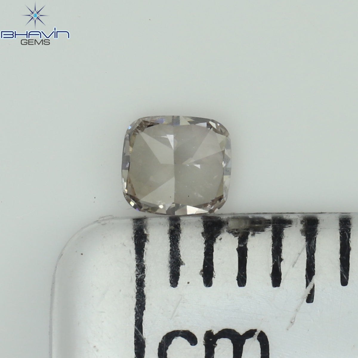 0.05 CT クッションシェイプ 天然ダイヤモンド ピンクカラー VS2 クラリティ (2.28 MM)