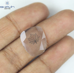 2.08 CT Lab Grown Slice (Leave) Diamond White Color Clarity VS (15.40 MM)