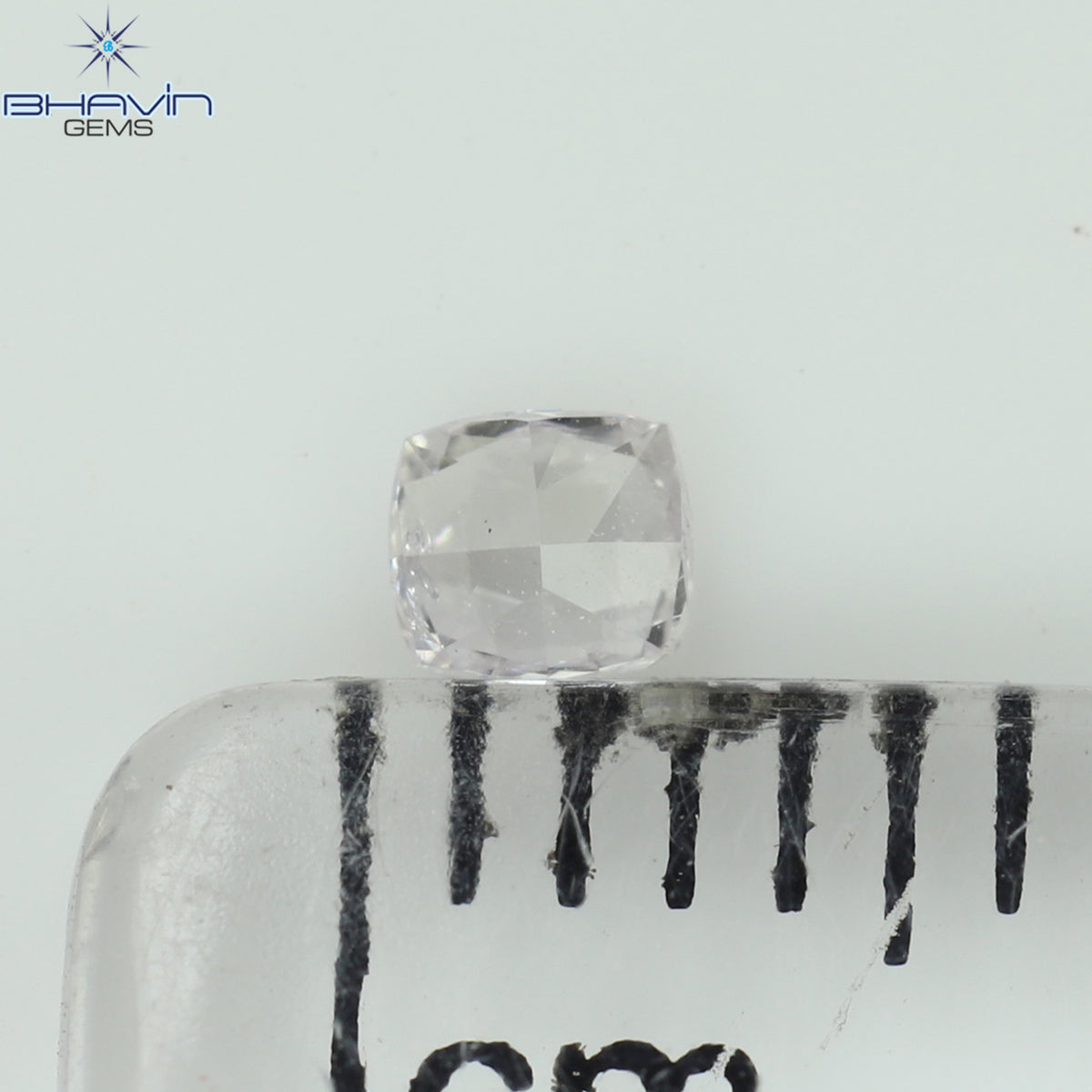 0.10 CT Natural Cushion Diamond Pink Color Clarity SI1 (2.80 MM)