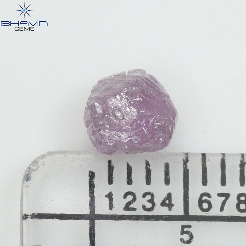 0.90 CT ラフ シェイプ ナチュラル ダイヤモンド ホワイト カラー VS1 クラリティ (5.95 MM)