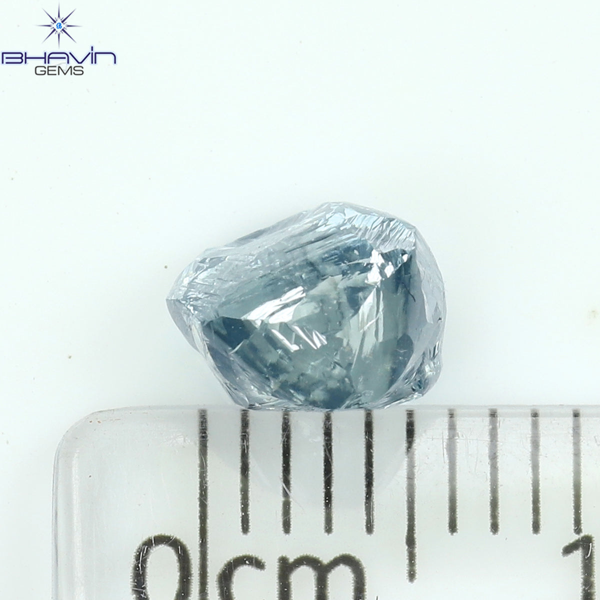 0.49 CT ラフシェイプ ナチュラル ダイヤモンド ピンク色 I3 クラリティ (4.90 MM)