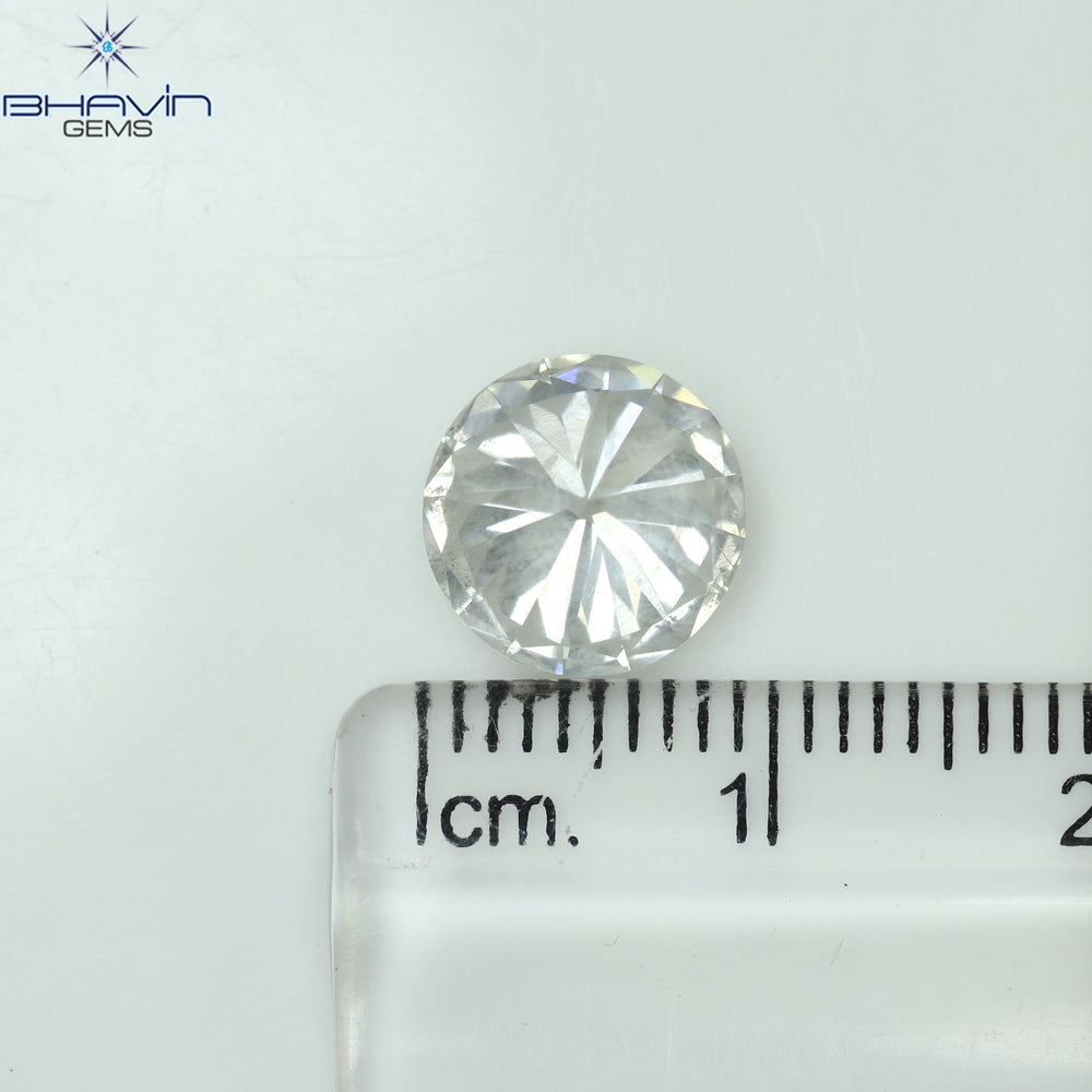 3.02 CT Round Shape Natural Loose Diamond White Color I2 Clarity (9.30 MM)