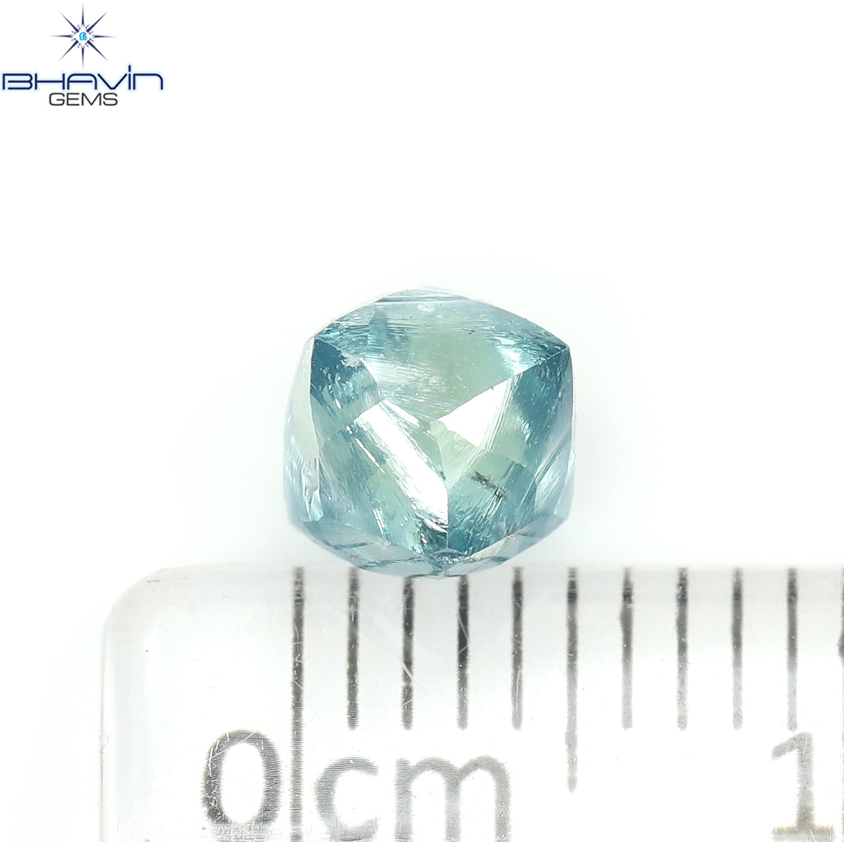 0.49 CT ラフシェイプ ナチュラル ダイヤモンド ピンク色 I3 クラリティ (4.90 MM)