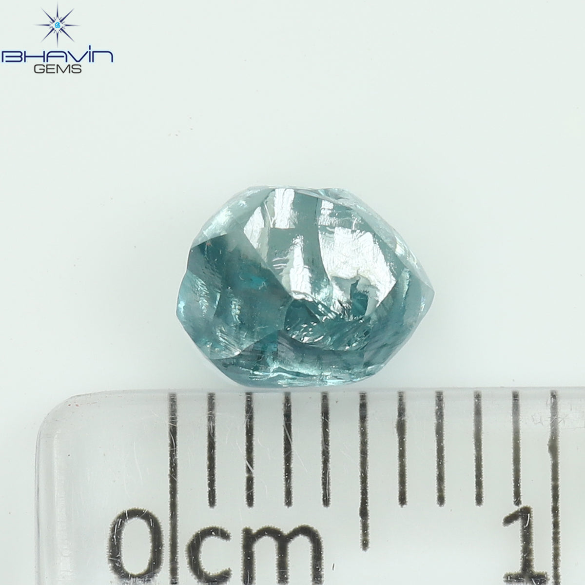 0.49 CT ラフシェイプ ナチュラル ダイヤモンド ピンク色 I3 クラリティ (4.90 MM)