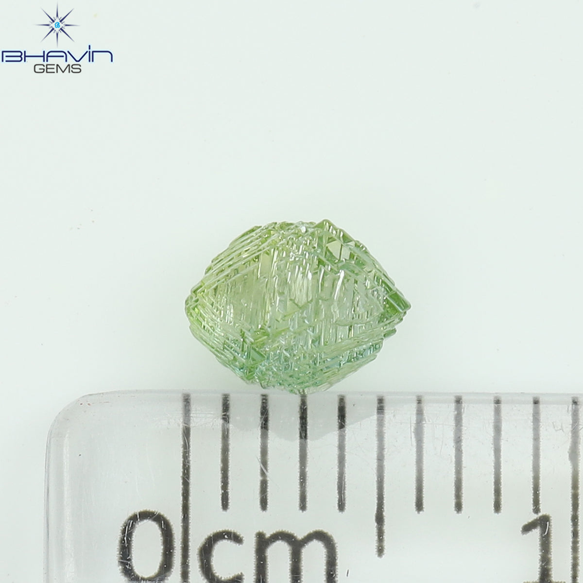0.49 CT ラフシェイプ ナチュラル ダイヤモンド ピンク色 I3 クラリティ (4.90 MM)
