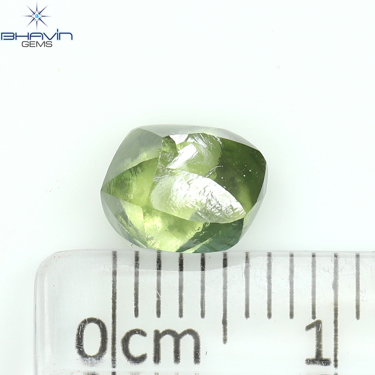 0.49 CT ラフシェイプ ナチュラル ダイヤモンド ピンク色 I3 クラリティ (4.90 MM)