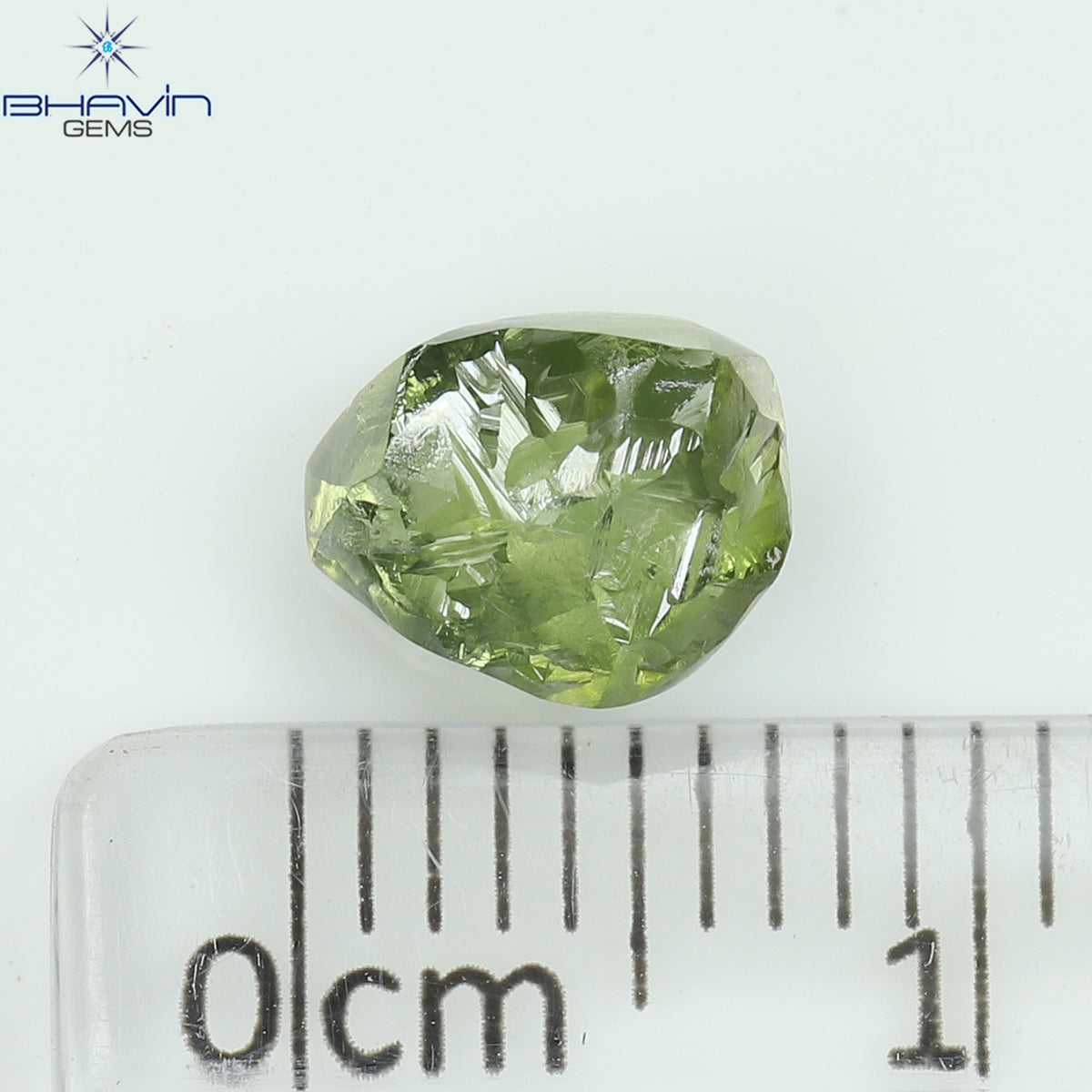0.49 CT ラフシェイプ ナチュラル ダイヤモンド ピンク色 I3 クラリティ (4.90 MM)