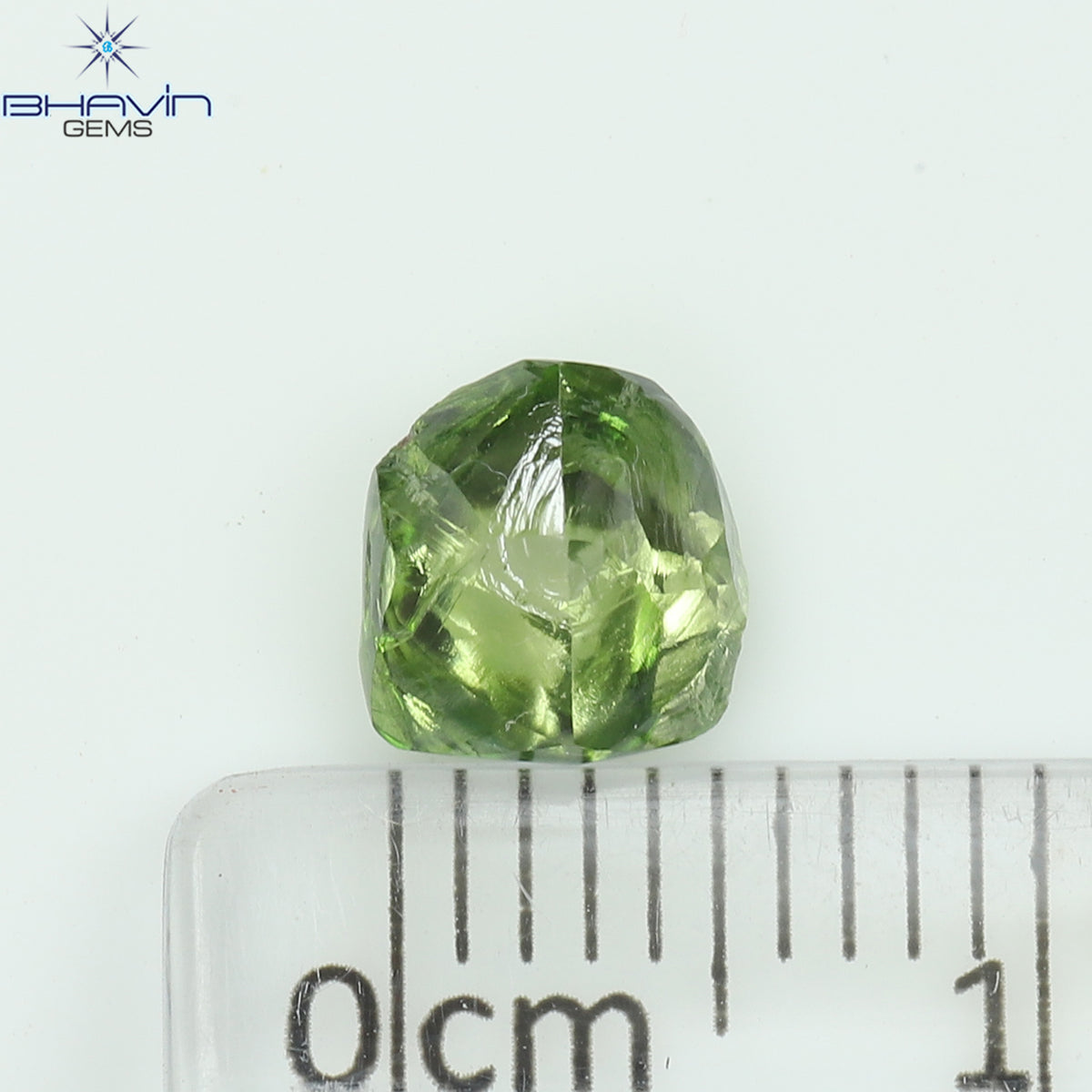 0.49 CT ラフシェイプ ナチュラル ダイヤモンド ピンク色 I3 クラリティ (4.90 MM)