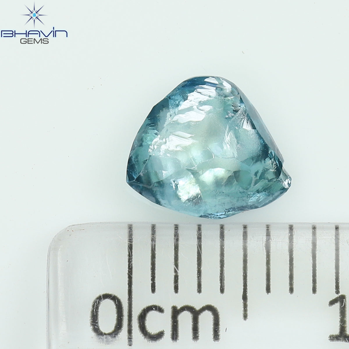 0.49 CT ラフシェイプ ナチュラル ダイヤモンド ピンク色 I3 クラリティ (4.90 MM)