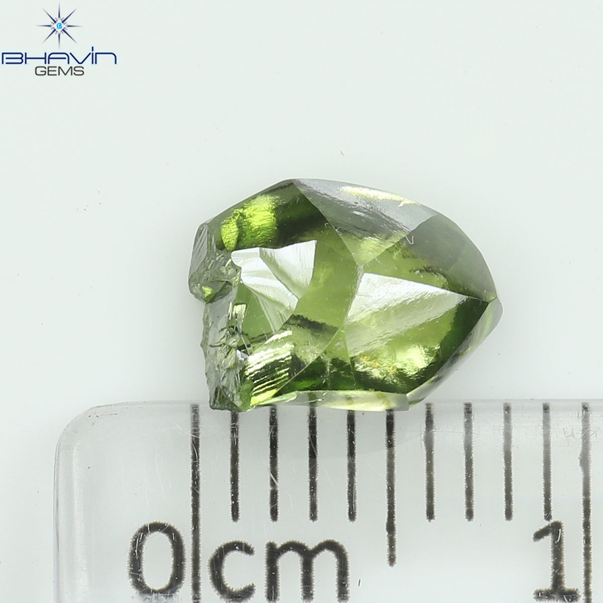 0.49 CT ラフシェイプ ナチュラル ダイヤモンド ピンク色 I3 クラリティ (4.90 MM)