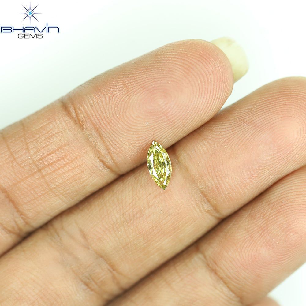 GIA認定 1.27 CT クッションダイヤモンド イエローカラー 天然ダイヤモンド VS1 クラリティ (5.97 MM)