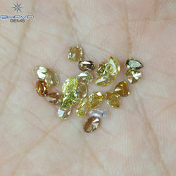 2.07 CT/22 Pcs Mix Shape Natural Diamond Mix Color SI1 Clarity (3.85 MM)