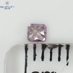 0.08 CT Cushion Shape Natural Diamond Pink Color I2 Clarity (2.32 MM)