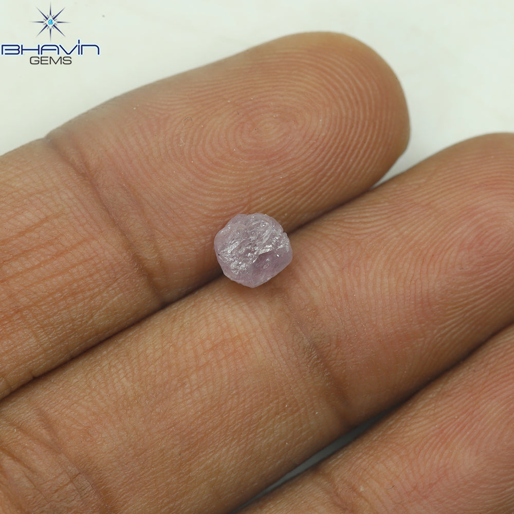 0.90 CT ラフ シェイプ ナチュラル ダイヤモンド ホワイト カラー VS1 クラリティ (5.95 MM)