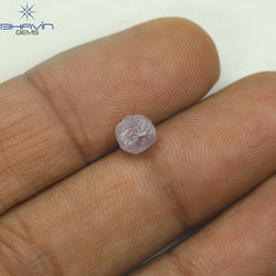 0.90 CT ラフ シェイプ ナチュラル ダイヤモンド ホワイト カラー VS1 クラリティ (5.95 MM)