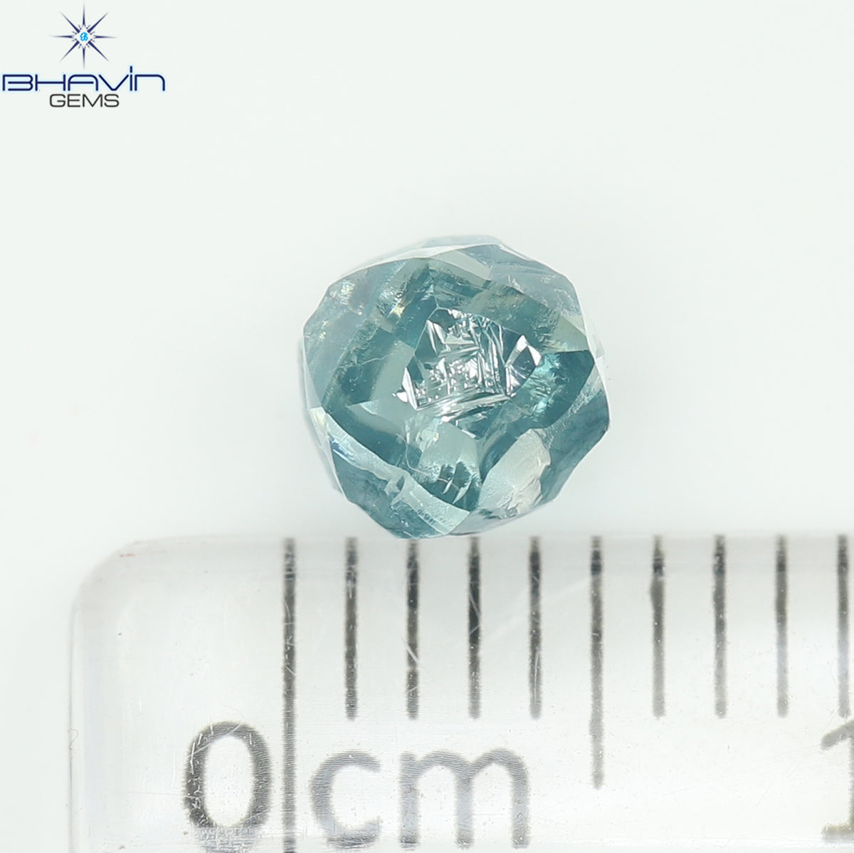 0.49 CT ラフシェイプ ナチュラル ダイヤモンド ピンク色 I3 クラリティ (4.90 MM)