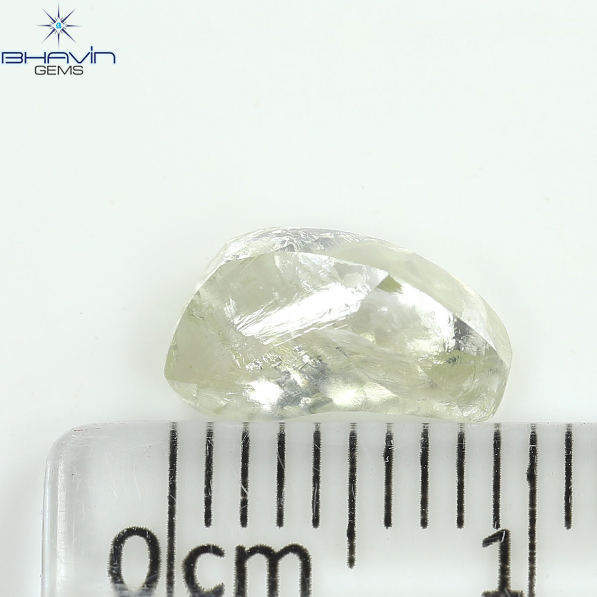 1.62 CT Natural Rough Diamond White Color Clarity VS (9.65 MM)