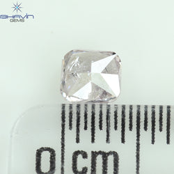 0.36 CT Cushion Diamond Natural Pink Color I3 Clarity (4.10 MM)