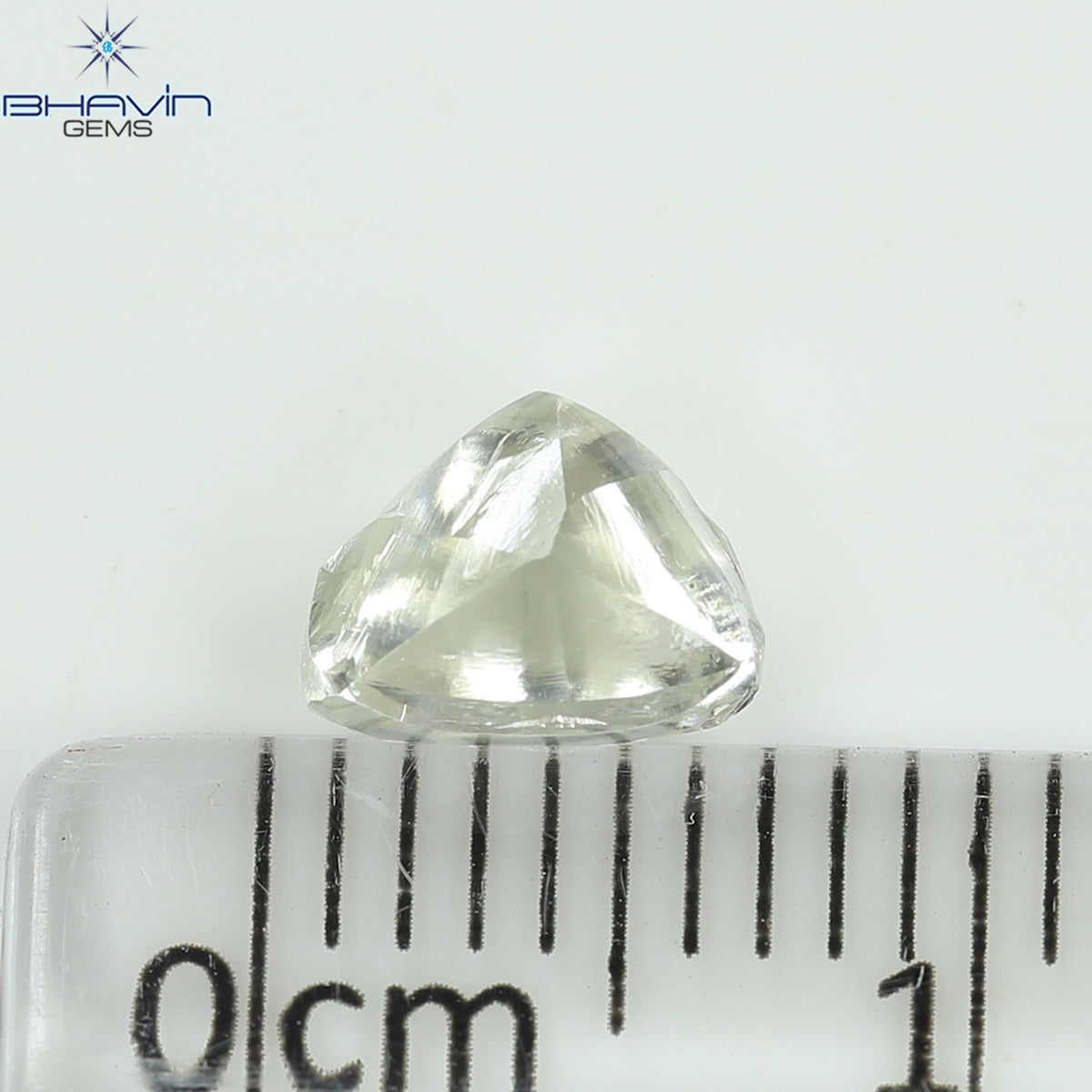 1.02 CT Natural Rough Diamond White Color Clarity VS (6.55 MM)