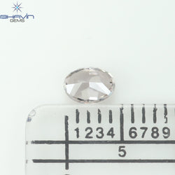 0.30 CT Oval Shape Natural Diamond Pink Color VS2 Clarity (4.70 MM)