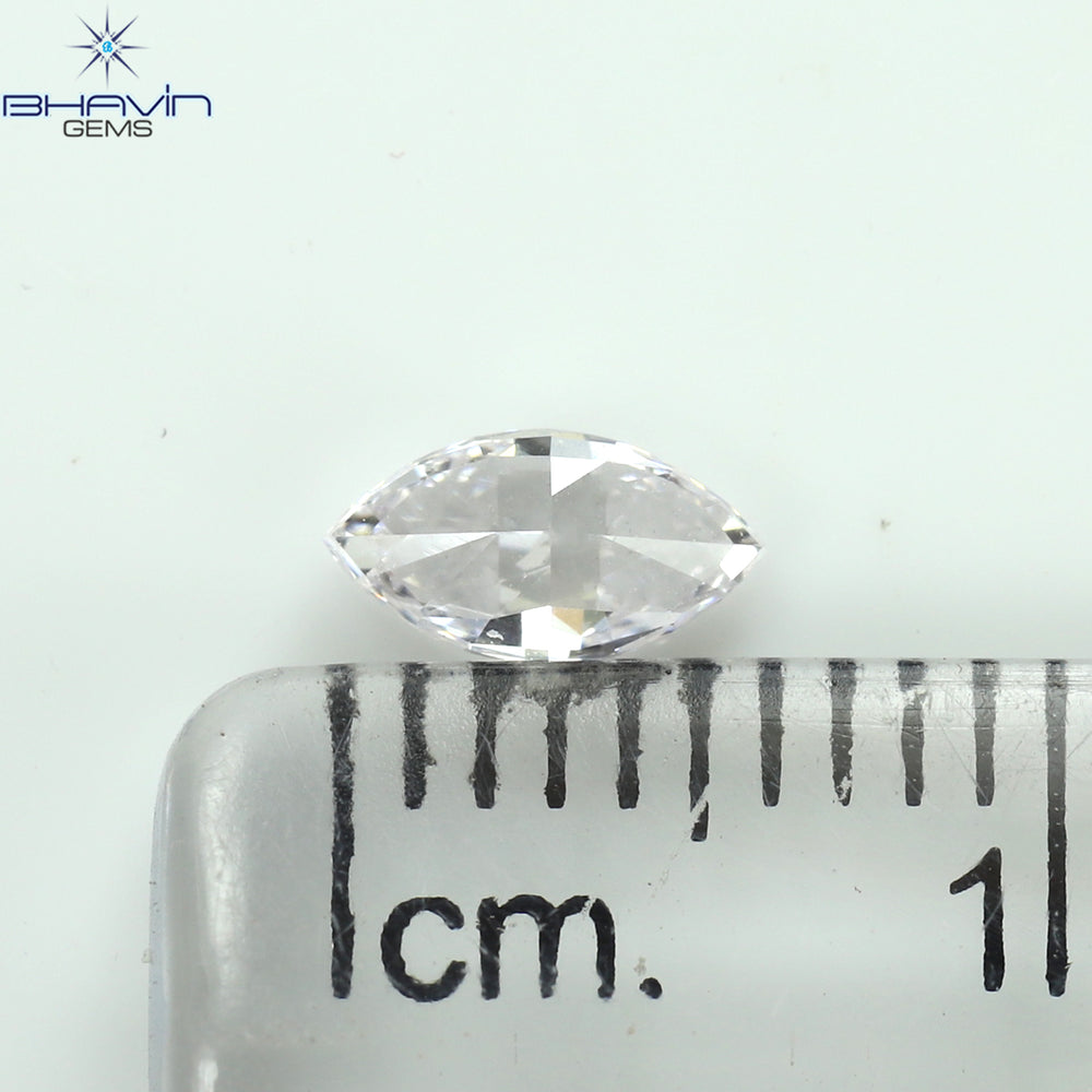 GIA Certified 0.31 CT Marquise Diamond Pink Color Natural Loose Diamond VS2 Clarity (6.27 MM)