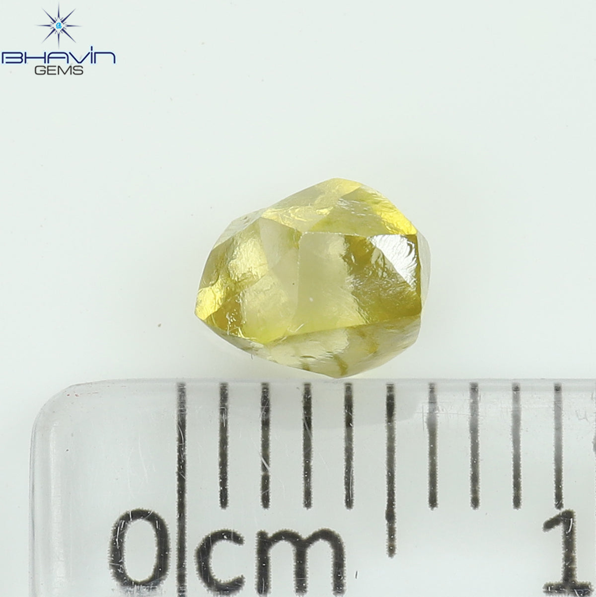 0.49 CT ラフシェイプ ナチュラル ダイヤモンド ピンク色 I3 クラリティ (4.90 MM)