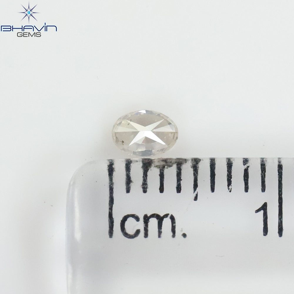 0.15 CT Oval Shape Natural Diamond White Color SI1 Clarity (3.63 MM)