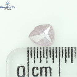 0.32 CT Pear Diamond Natural Pink Color I3 Clarity (4.31 MM)