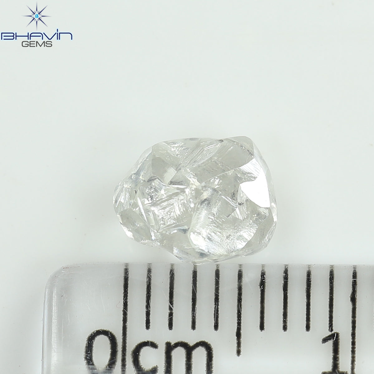 1.33 CT Natural Rough Diamond White Color Clarity VS (7.03 MM)