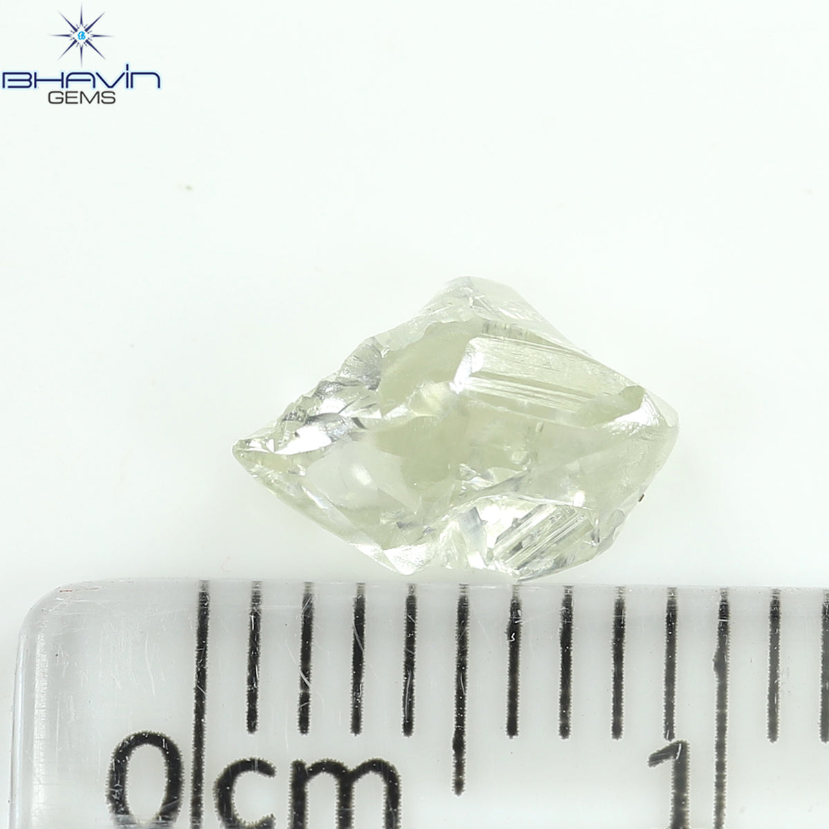 1.30 CT Natural Rough Diamond White Color Clarity VS (8.56 MM)