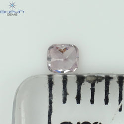 0.06 CT Cushion Shape Natural Diamond Pink Color SI2 Clarity (2.30 MM)