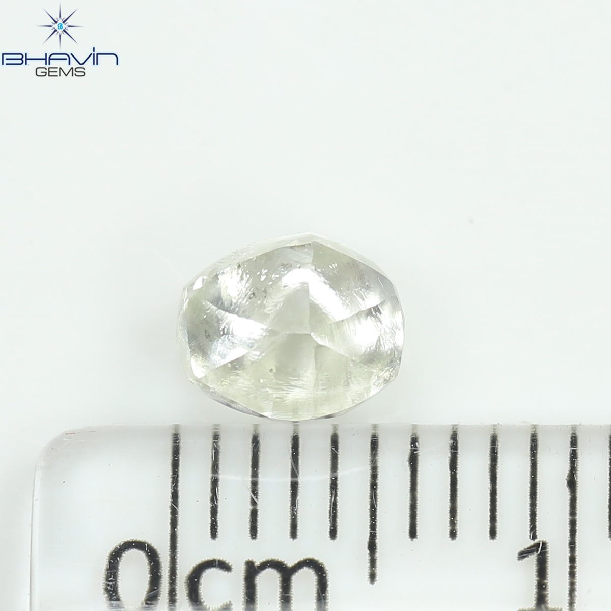 1.16 CT Natural Rough Diamond White Color Clarity VS (5.77 MM)