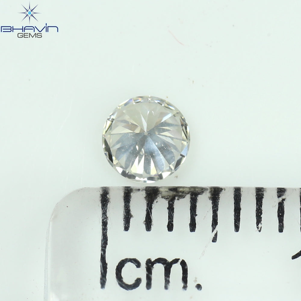 0.25 CT Round Shape Natural Loose Diamond White Color SI1 Clarity (4.04 MM)