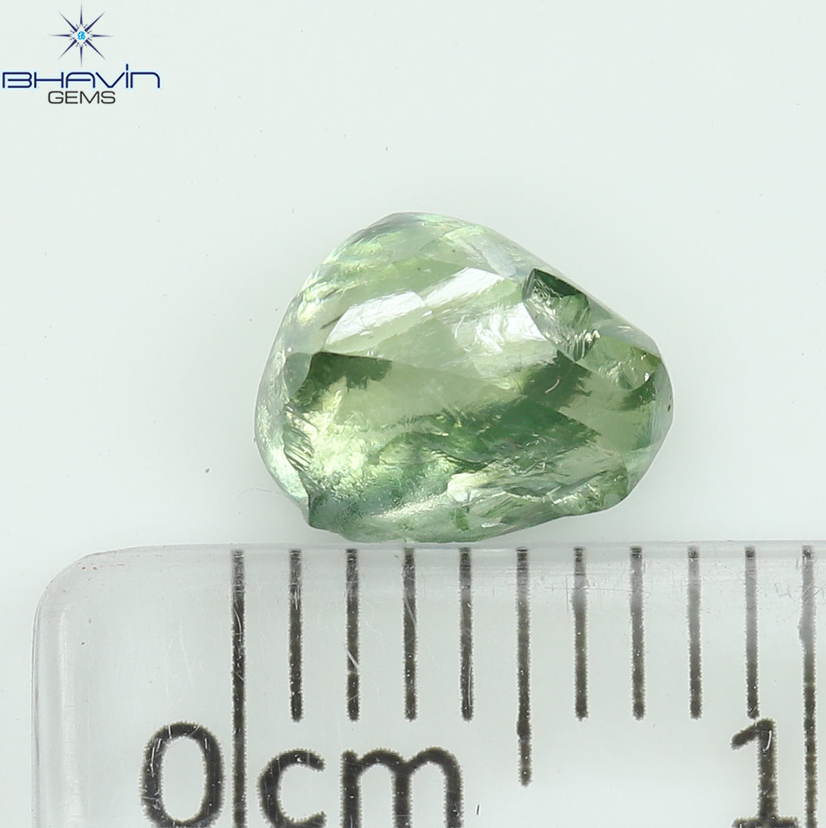 0.49 CT ラフシェイプ ナチュラル ダイヤモンド ピンク色 I3 クラリティ (4.90 MM)