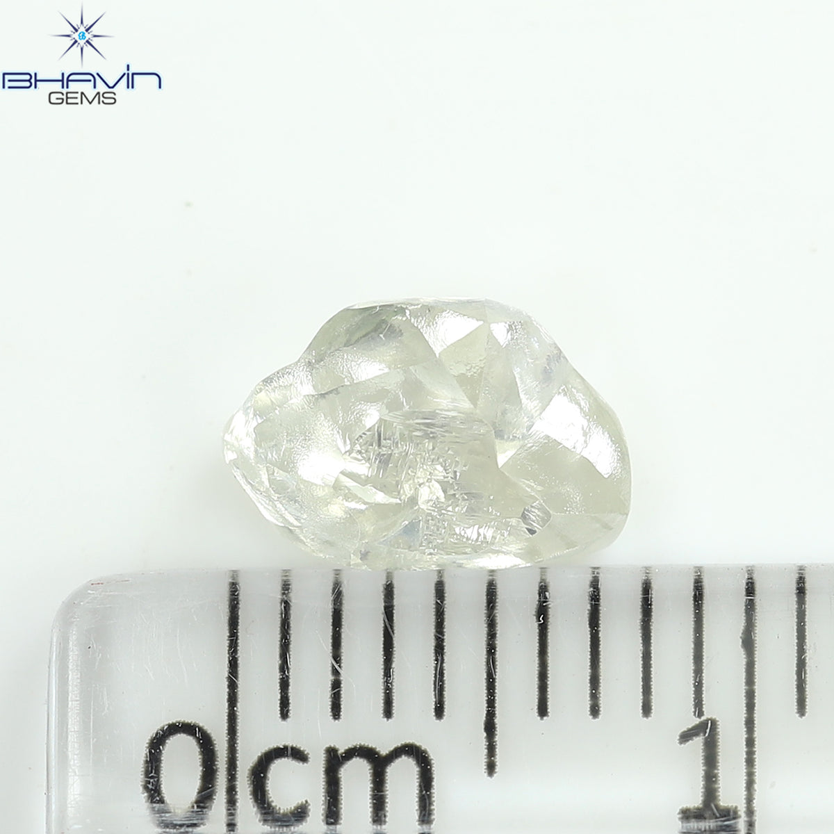 0.34 CT ハートシェイプ ナチュラル ダイヤモンド オレンジ色 VS1 クラリティ (4.59 MM)