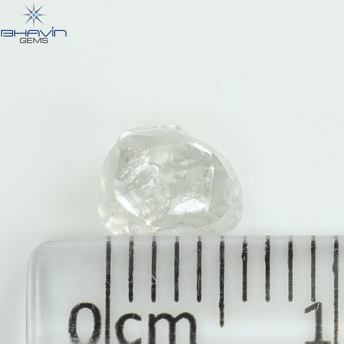 1.32 CT Natural Rough Diamond White Color Clarity VS (6.69 MM)