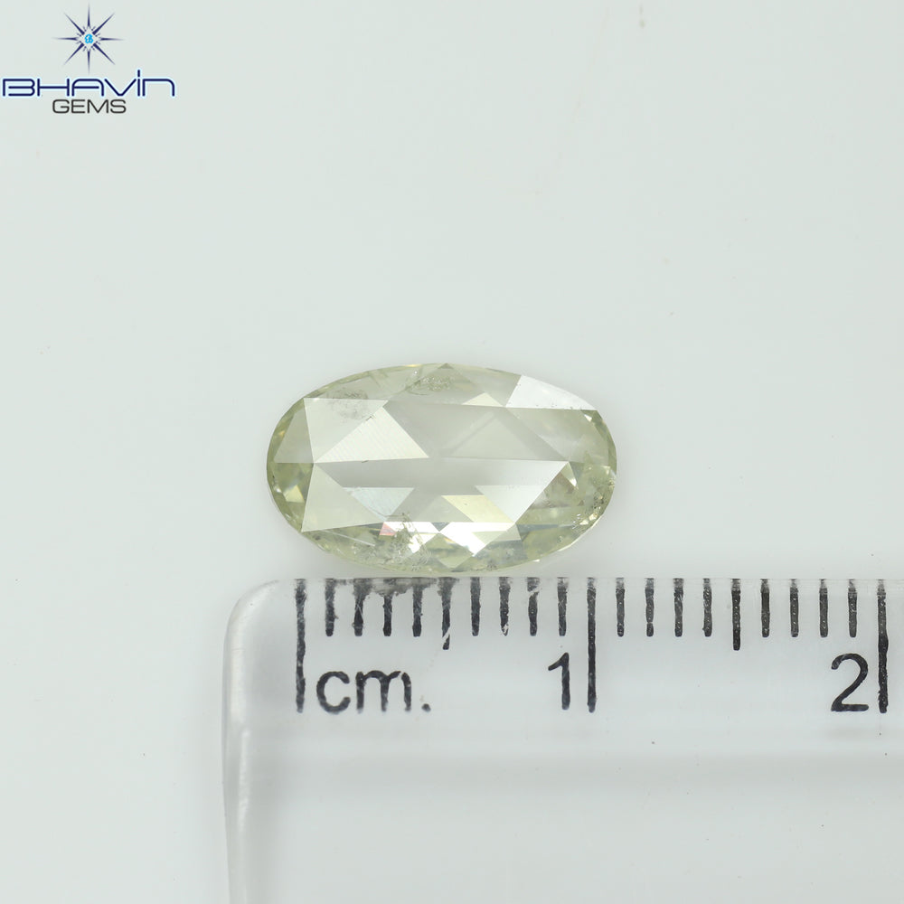 2.17 CT Oval Shape Natural Diamond White Color I1 Clarity (12.12 MM)